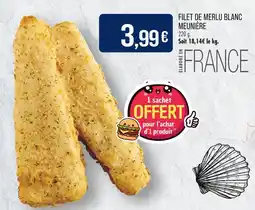 Match Filet de merlu blanc meunière offre