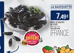 Match Moule de bouchot nettoyée offre