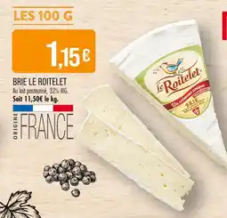 Match LE ROITELET BRIE offre
