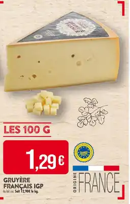 Match Gruyère Français IGP offre