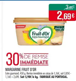 Match Fruit d'Or Extra Gourmand offre