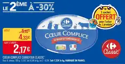Match Carrefour Classic' Coeur Complice offre