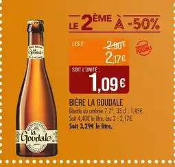 Match La Goudale Bière offre