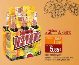 Match Desperados Bière Desperados offre