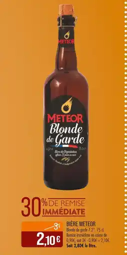 Match METEOR BIÈRE offre
