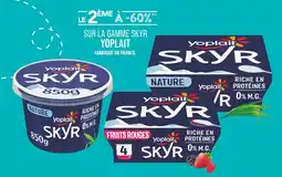 Match YOPLAIT Le 2ème à -60% sur la gamme skyr YOPLAIT offre