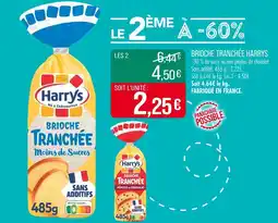 Match HARRYS Brioche Tranchée offre