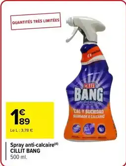 Carrefour Drive Bang - spray anti-calcaire offre