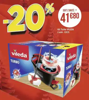 Géant Casino Vileda kit turbo vileda offre
