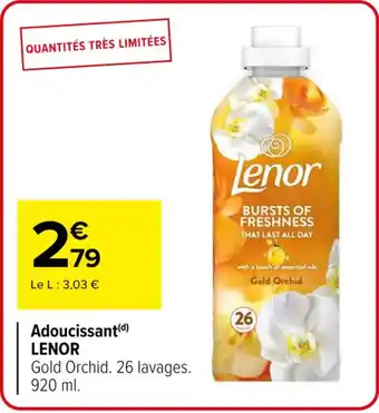 Carrefour Market LENOR Adoucissant offre