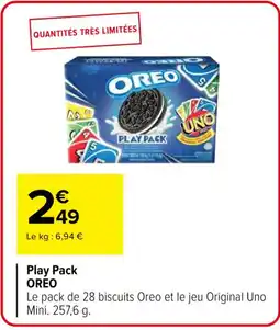 Carrefour Market OREO Play Pack offre