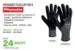 Quéguiner Indigant flex lot de 6 offre