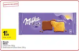 Carrefour MILKA Biscuits offre