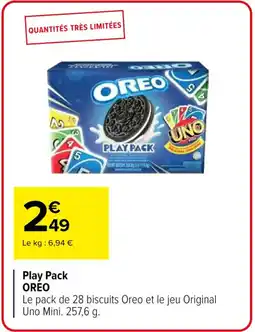 Carrefour OREO Play Pack offre