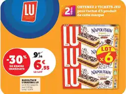 Super U LU Napolitain l'original offre