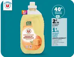 Super U U Lessive liquide offre