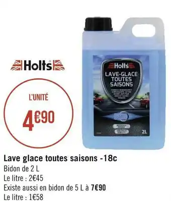 Géant Casino Lave glace toutes saisons -18c offre
