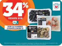 Super U U Sur la gamme coquillages offre
