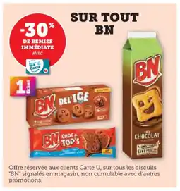 Super U BN Sur tout offre