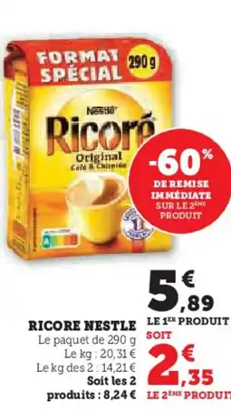Super U NESTLE Ricore offre