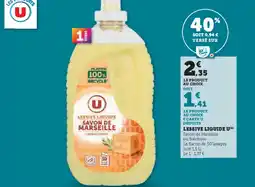 Super U Lessive liquide u offre