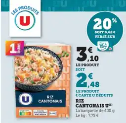 Super U U Riz cantonais offre