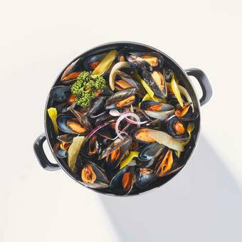 Match Moules de bouchot de la baie du mont saint michel nettoyées aop offre