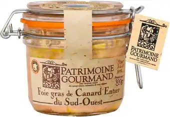Match Patrimoine gourmand foie gras de canard entier du sud-ouest offre