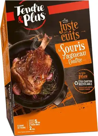 Tendre et plus souris d'agneau confite