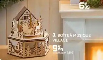 Gifi Boîte à musique village offre