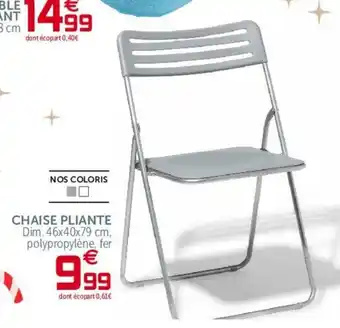 Gifi Chaise pliante offre