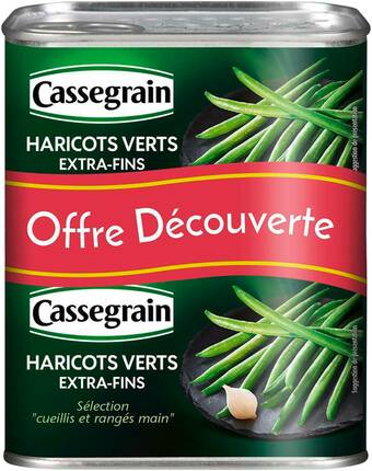 Match Cassegrain haricots verts offre