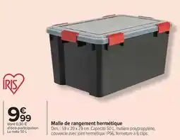 Carrefour Drive Dim - malle de rangement hermétique offre