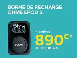 Carrefour Drive Borne de recharge offre