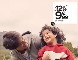 Carrefour Sweat garçon offre
