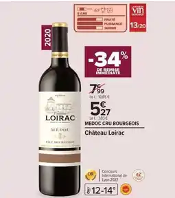 Carrefour Château - medoc cru bourgeois offre