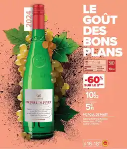 Carrefour Essence - picpoule de pinet offre