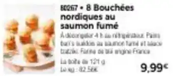 Thiriet 8 bouchées nordiques au saumon fumé offre