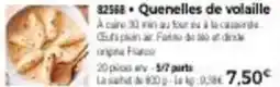 Thiriet Quenelles de volaille offre