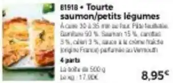 Thiriet Tourte saumon/petits légumes offre