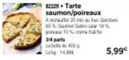 Thiriet Tarte saumon/poireaux offre