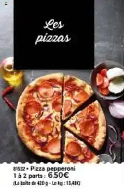 Thiriet Pizza pepperoni offre