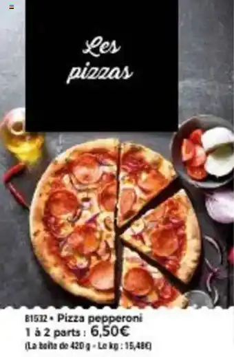 Thiriet Pizza pepperoni offre