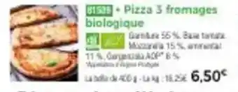 Thiriet Pizza 3 fromages biologique offre
