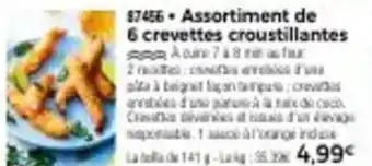 Thiriet Assortiment de 6 crevettes croustillantes offre