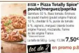 Thiriet Pizza Totally Spice offre