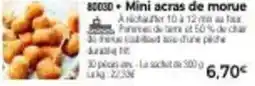 Thiriet Mini acras de morue offre