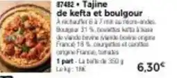 Thiriet Tajine offre