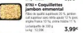 Thiriet Coquillettes jambon emmental offre