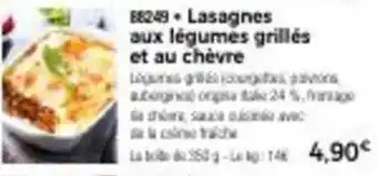 Thiriet Lasagnes aux légumes grillés et au chèvre offre